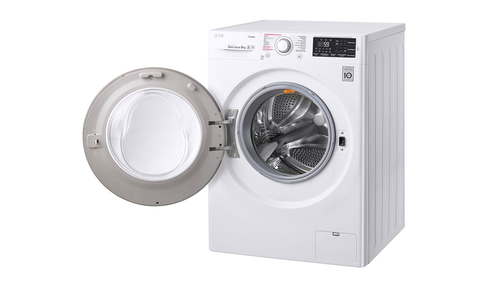 LG Pralka C4 SteamSpa 1400rpm 9kg, F4J6VY0W