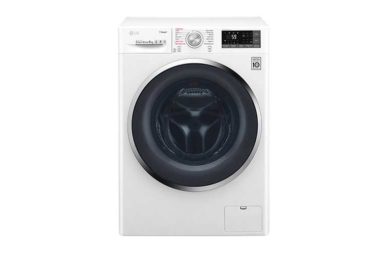 Pralka C3 SteamSpa TurboWash 1400rpm 8kg F4J7TY2W - widok z przodu