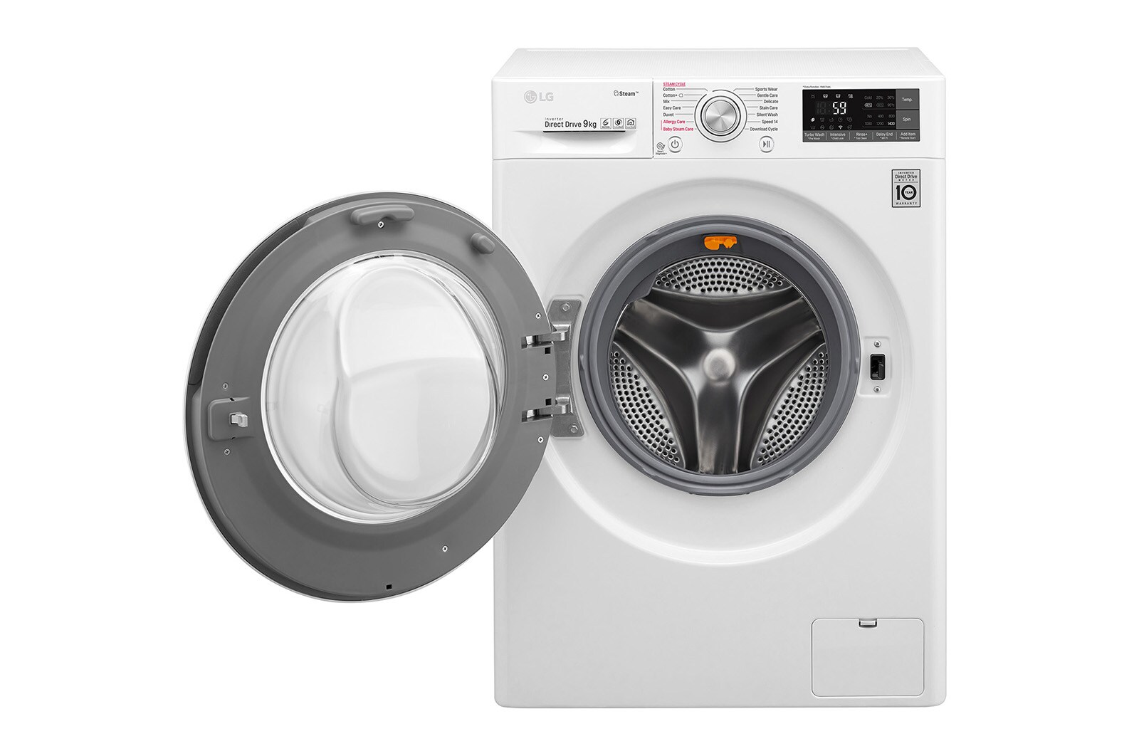 LG Pralka C3 SteamSpa TurboWash 1400rpm 9kg, F4J7VY2WD