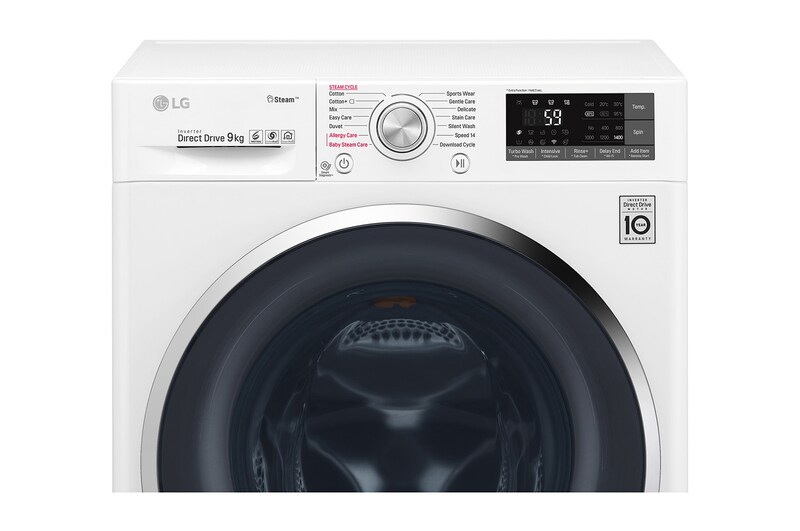 LG Pralka C3 SteamSpa TurboWash 1400rpm 9kg, F4J7VY2WD