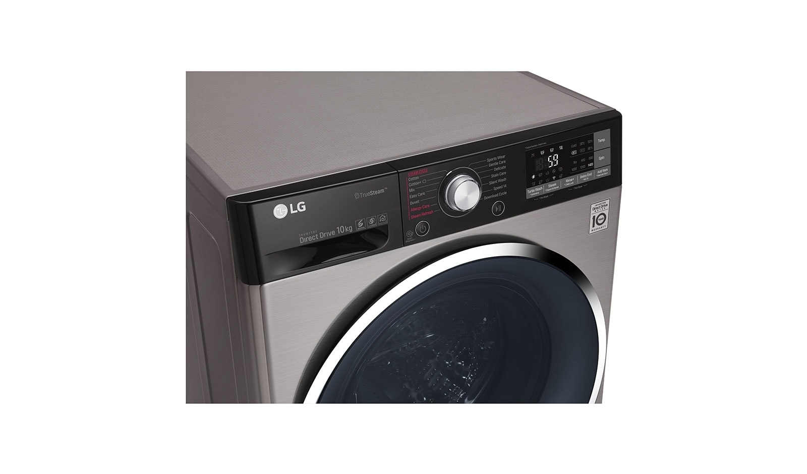 LG Pralka C1 Steam TurboWash 1400rpm 10kg, F4J9JS2T