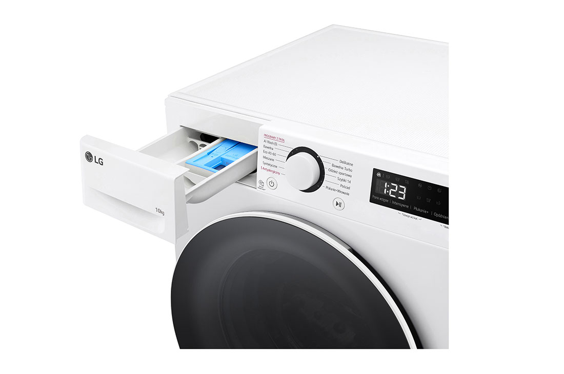 LG  Pralka LG Vivace | R500 | biała | 10 kg | 1400 rpm | Steam | AIDD | F4W10520W, F4W10520W