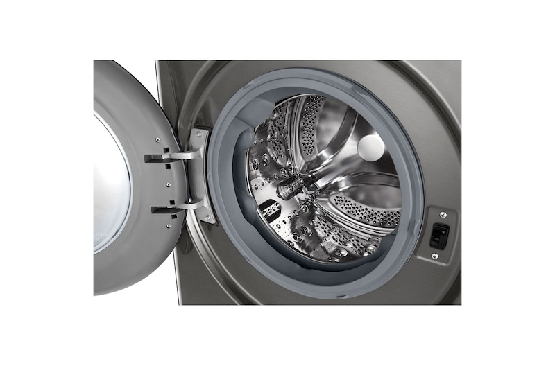 LG Pralka LG Vivace | R700 | srebrna | 10 kg | 1400 rpm | Steam | TurboWash 360 | ThinQ | AIDD | F4W1072YP, F4W1072YP