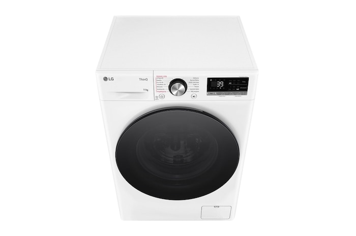 LG Pralka LG Vivace | R700 | biała, biały panel | 11 kg | 1400 rpm | Steam | TurboWash 360 | ThinQ | AIDD | F4W1172YW, F4W1172YW