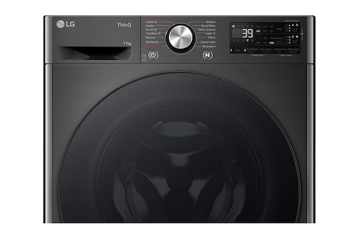 LG Pralka LG Vivace | R750 | czarna | 11 kg | 1400 rpm | ezDispense | TurboWash 360 | ThinQ | AIDD | F4W1175YE, F4W1175YE