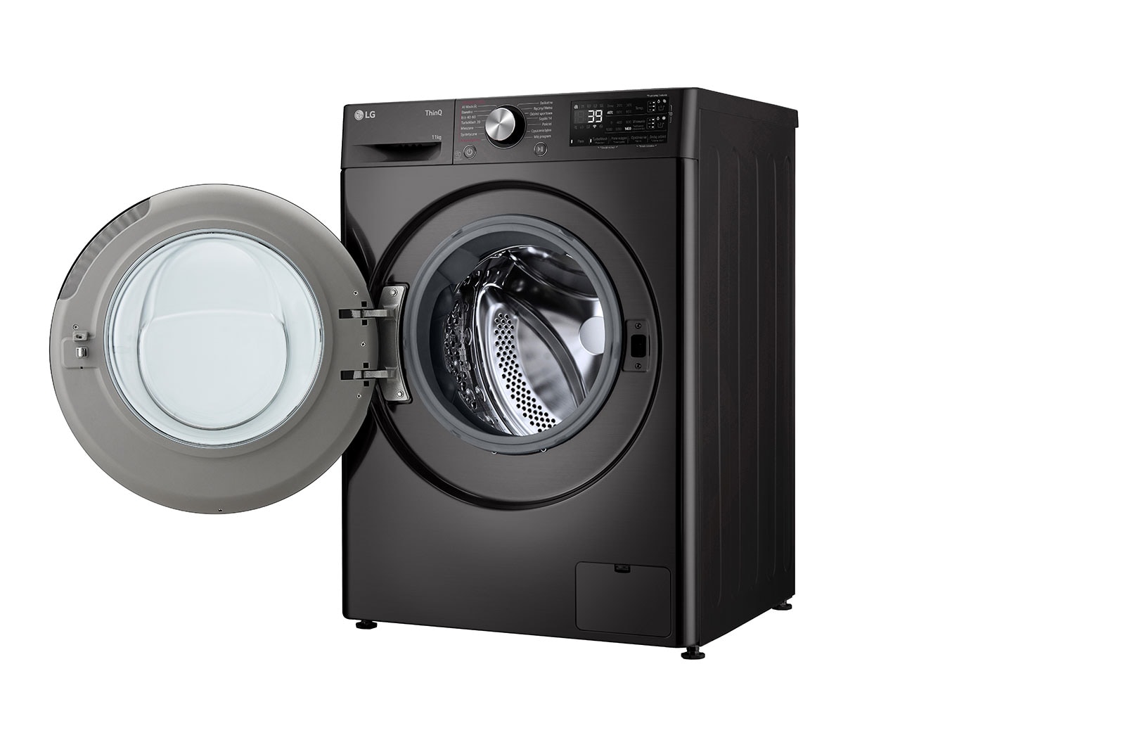 LG Pralka LG Vivace | R750 | czarna | 11 kg | 1400 rpm | ezDispense | TurboWash 360 | ThinQ | AIDD | F4W1175YE, F4W1175YE