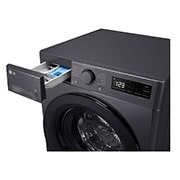 LG Pralka LG | grafitowa | 9 kg | 1400 obr. | AI Wash | AIDD | Programy parowe | Klasa A-10% | F4W90506J, F4W90506J
