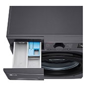 LG Pralka LG | grafitowa | 9 kg | 1400 obr. | AI Wash | AIDD | Programy parowe | Klasa A-10% | F4W90506J, F4W90506J