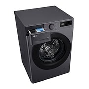 LG Pralka LG | grafitowa | 9 kg | 1400 obr. | AI Wash | AIDD | Programy parowe | Klasa A-10% | F4W90506J, F4W90506J