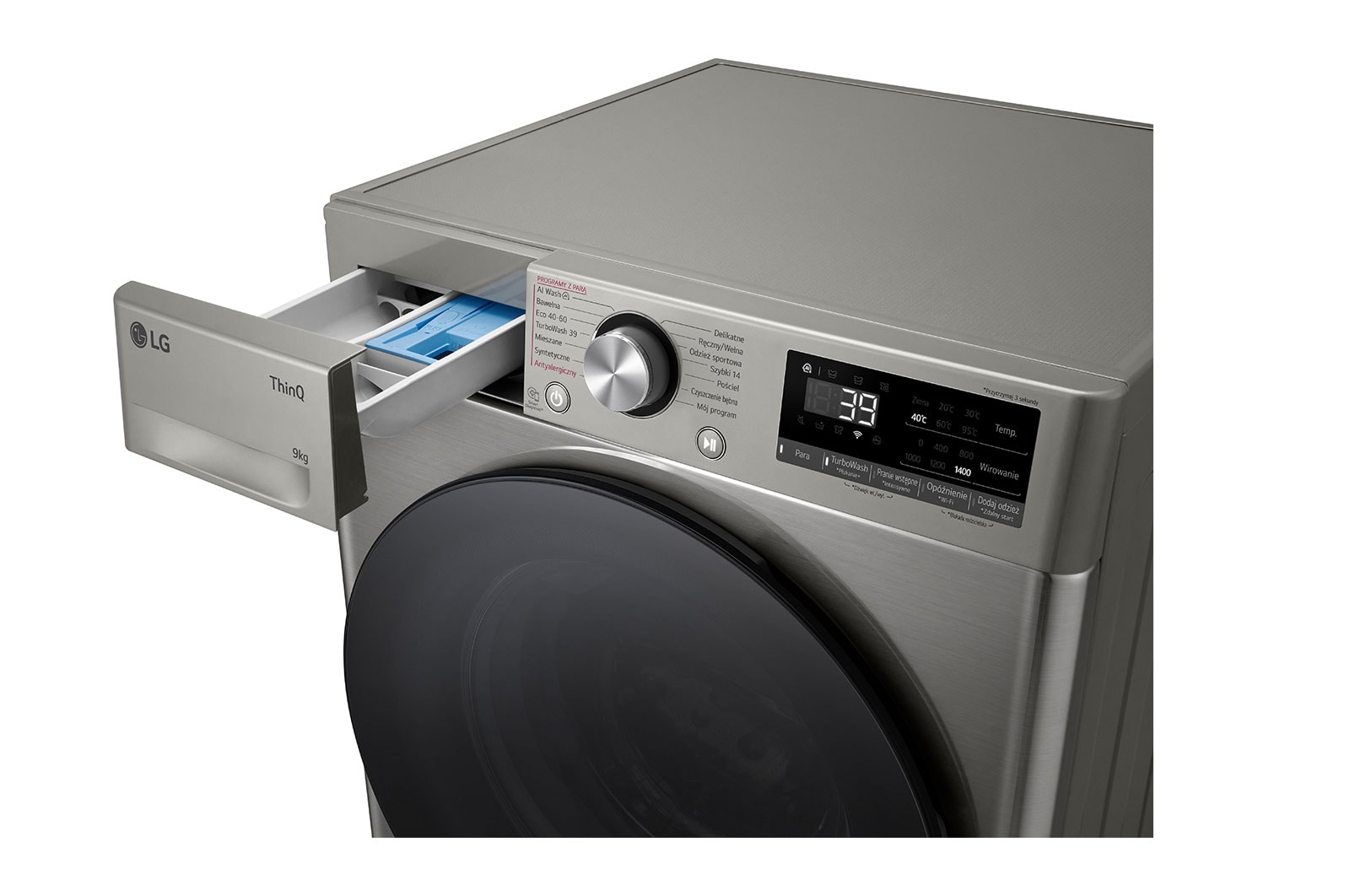 LG Pralka |klasa A-10%| 9 kg| F4W9072YP, F4W9072YP