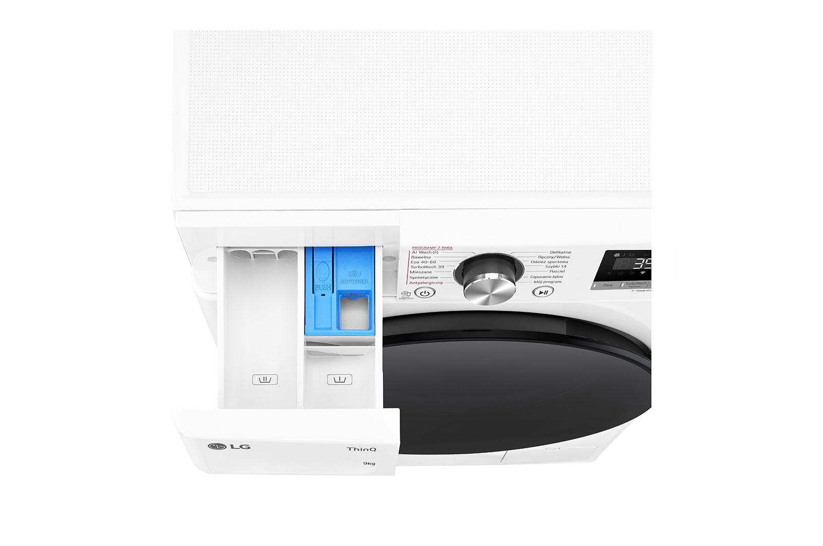 LG Pralka Vivace |klasa A-10%| 9 kg| F4W9072YW, F4W9072YW