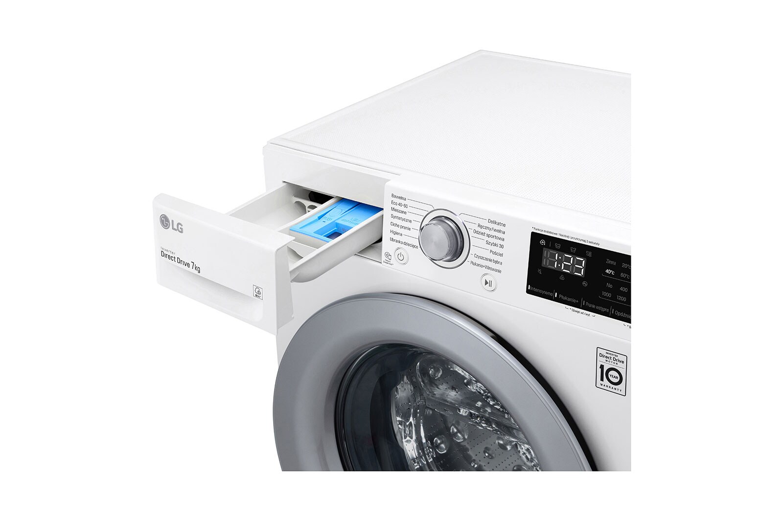 LG Pralka LG Vivace V200 7kg 1400rpm F4WN207N4E, F4WN207N4E