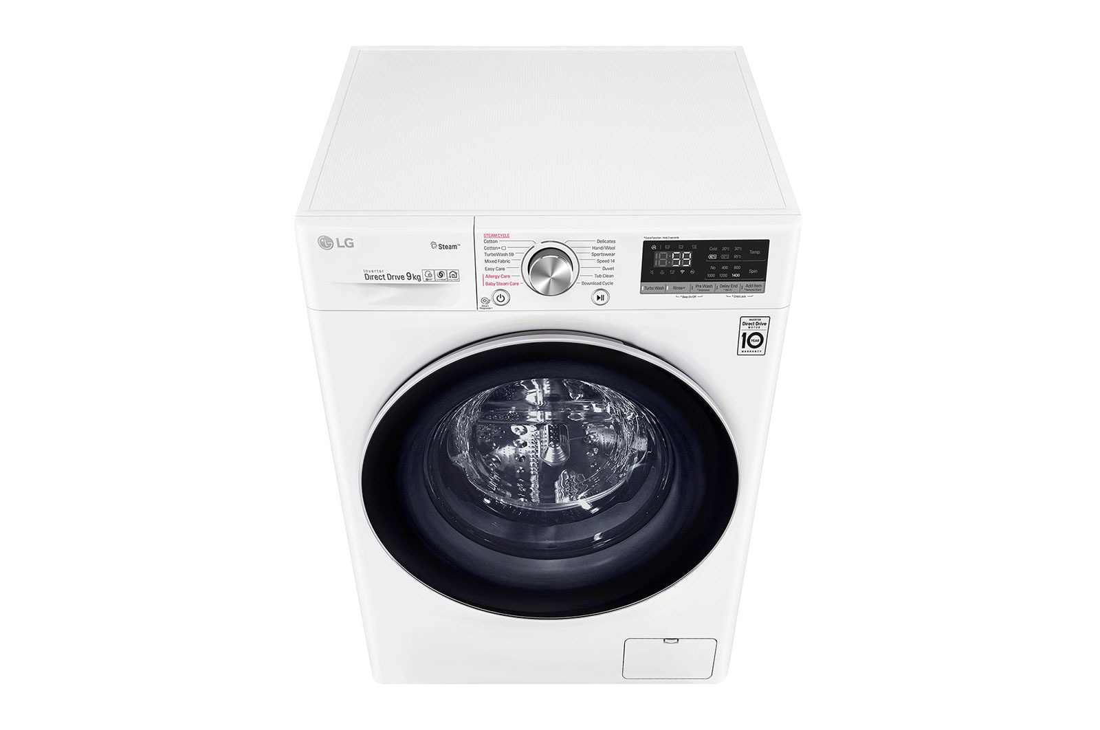 LG Pralka LG Vivace V600 Steam 9kg 1400rpm ThinQ F4WN609S1, F4WN609S1