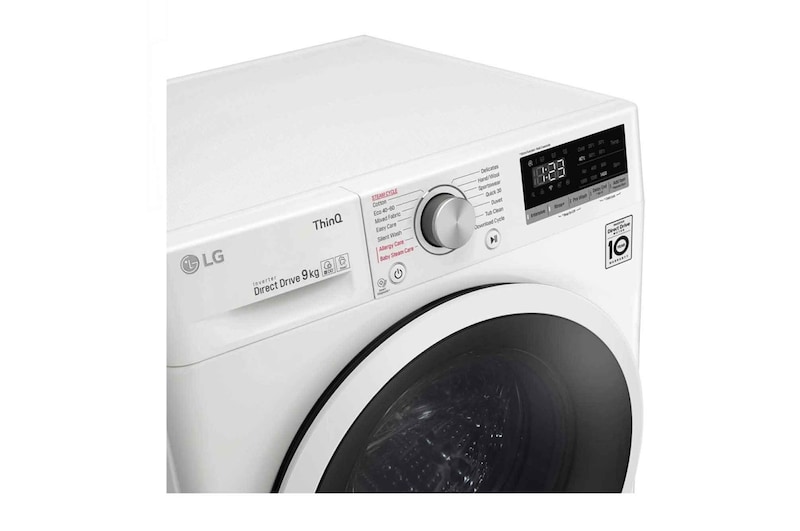 LG Pralka LG Vivace V400 9kg Steam 1400rpm ThinQ F4WT409AIDD, F4WT409AIDD