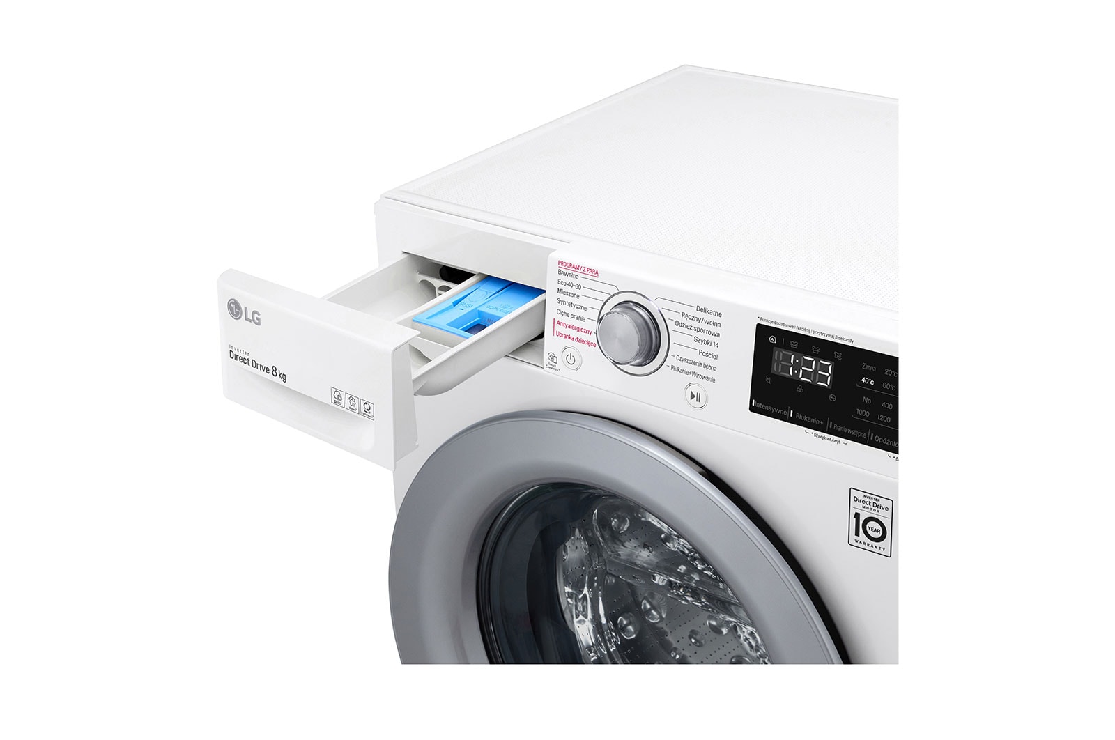 LG Pralka LG Vivace V300 8kg Steam 1400rpm F4WV308S4E, wm-F4WV308S4E