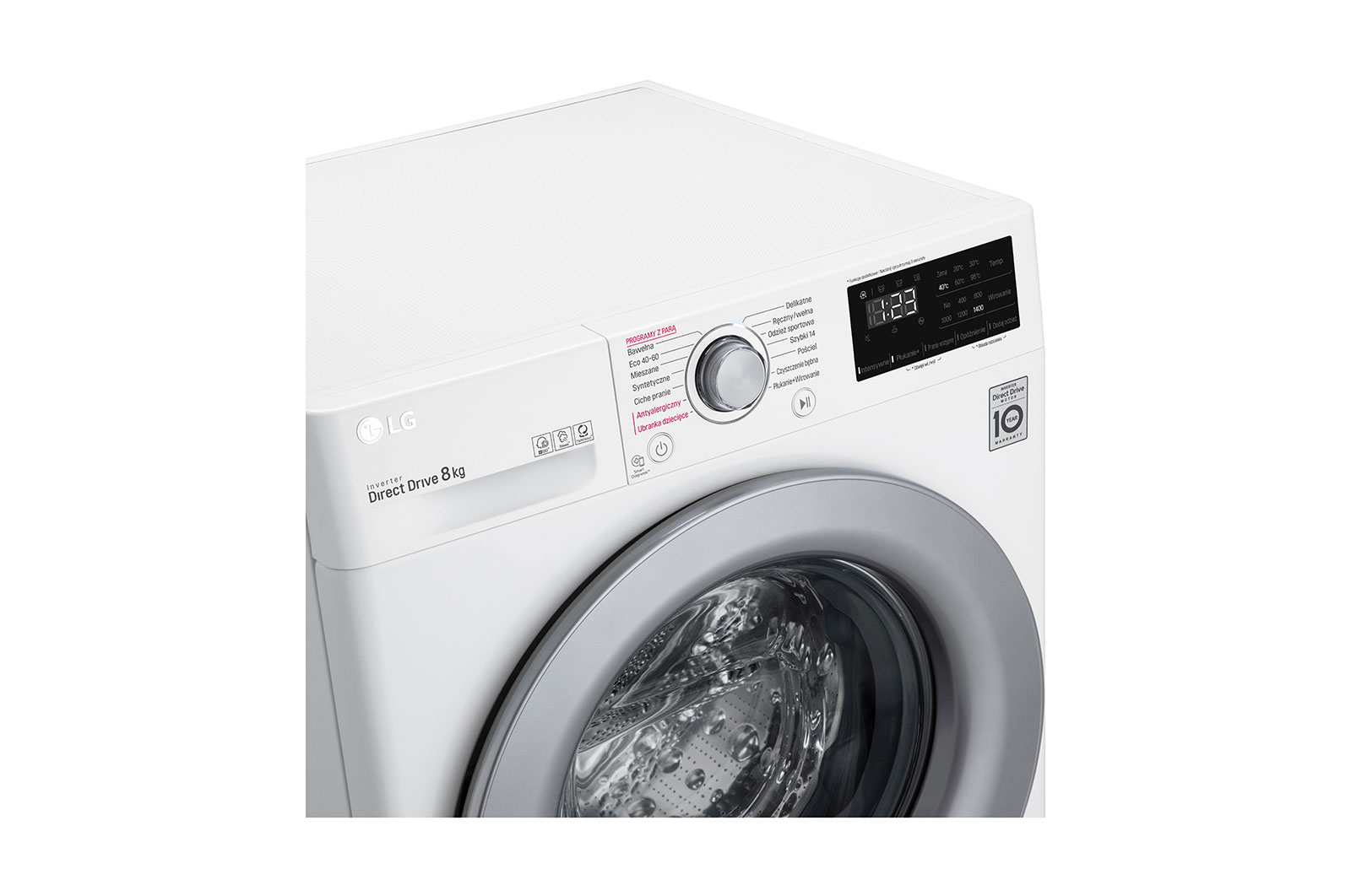 LG Pralka LG Vivace V300 8kg Steam 1400rpm F4WV308S4E, wm-F4WV308S4E