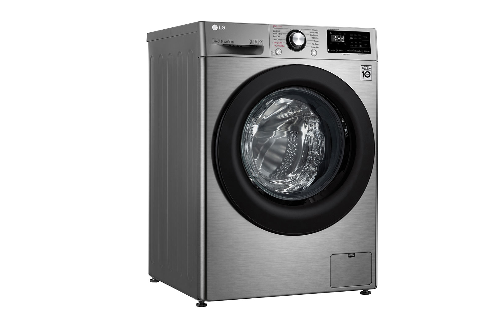 LG Pralka LG Vivace | V300 | srebrna | 8kg | Steam | 1400 rpm | AIDD | F4WV308S6TE, F4WV308S6TE