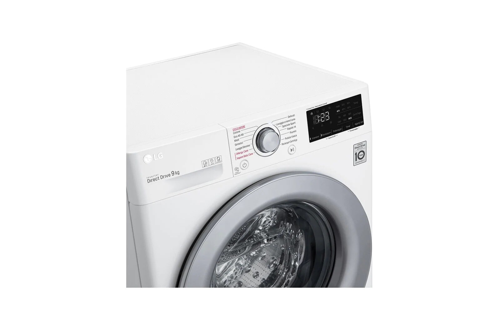 LG Pralka LG Vivace V300 9kg Steam 1400rpm F4WV309S4E, F4WV309S4E