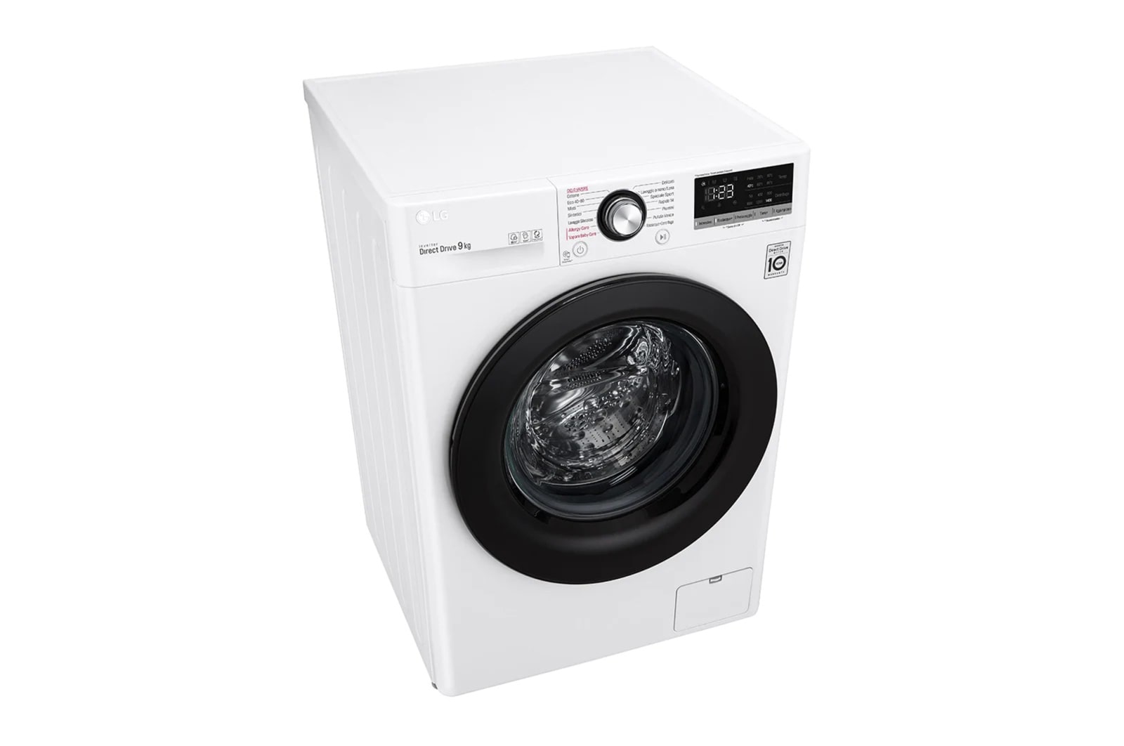 LG Pralka LG Vivace | biała | V300 | 9kg | Steam | 1400 rpm | AIDD | F4WV309S6E, F4WV309S6E
