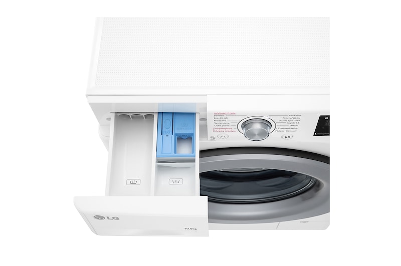 LG Pralka LG Vivace | biała | V300 | 10,5kg | Steam | 1400 rpm | biała | AIDD | F4WV310S4A, F4WV310S4A