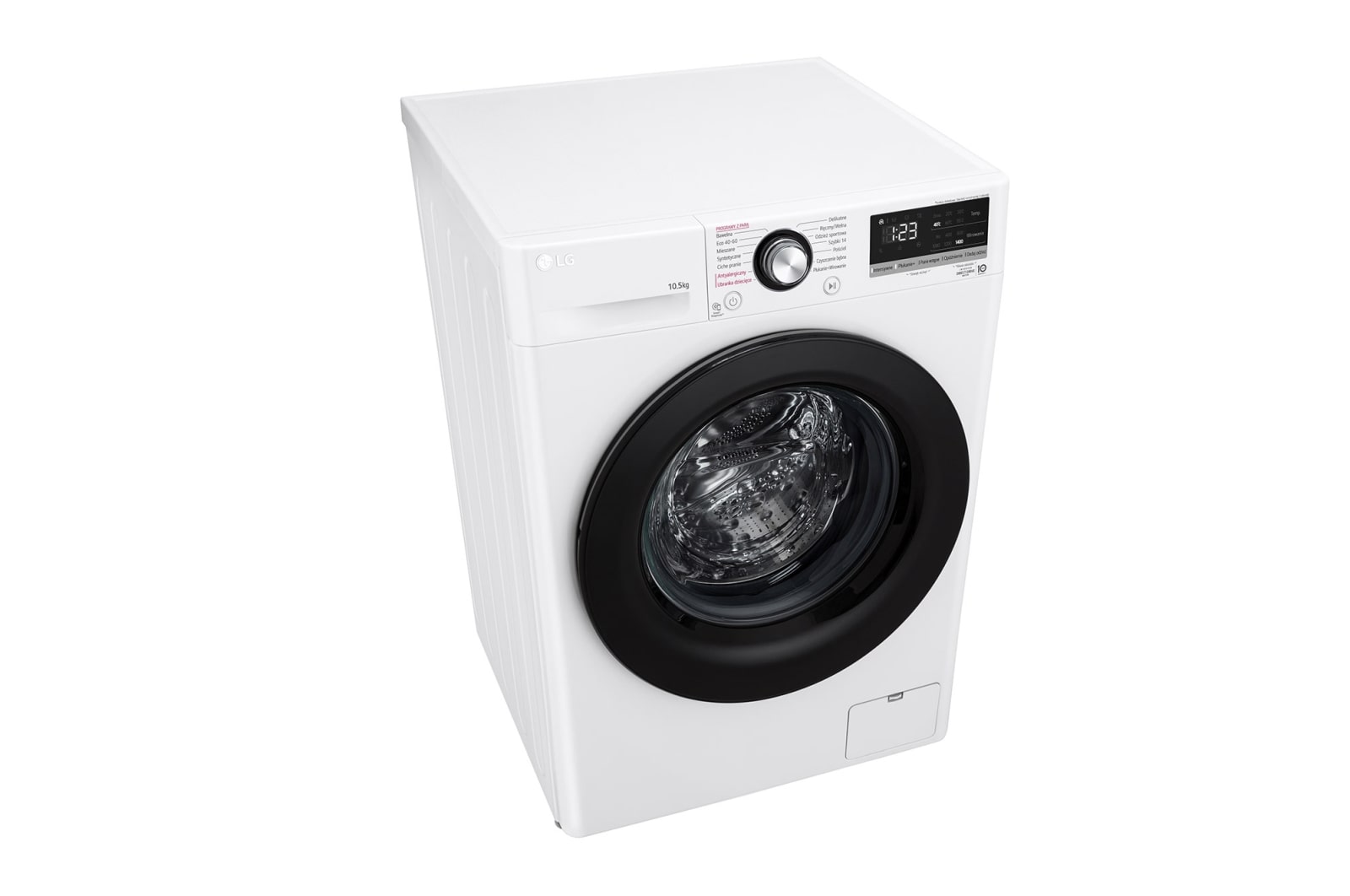 LG Pralka LG Vivace | biała | V300 | 10,5kg | Steam | 1400 rpm | AIDD | F4WV310S6A, F4WV310S6A