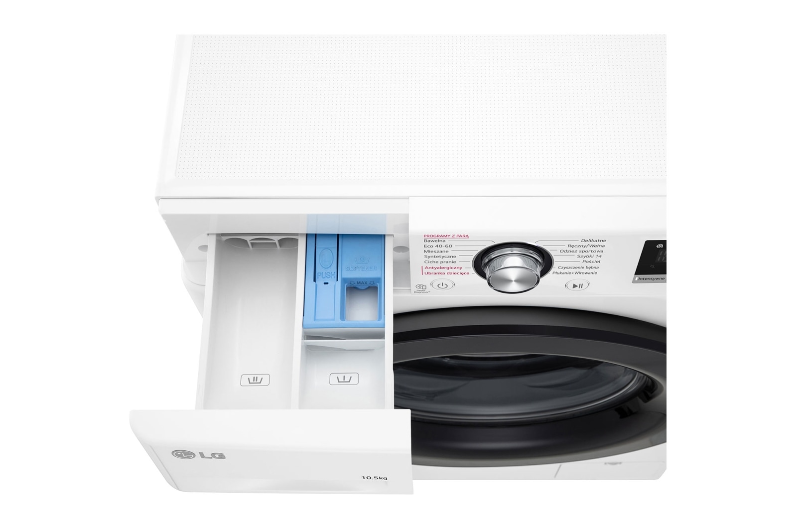 LG Pralka LG Vivace V300 10,5kg Steam 1400rpm F4WV310S6E, F4WV310S6E