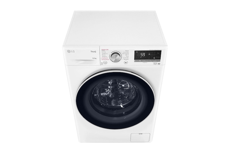 LG Pralka LG Vivace | V500 | biała | 10,5kg | Steam | 1400 rpm | ThinQ | AIDD | F4WV510S0A, F4WV510S0A