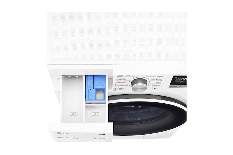 LG Pralka LG Vivace | biała | V500 | 8kg | Steam | 1400 rpm | ThinQ | AIDD | F4WV5N8S0E, F4WV5N8S0E