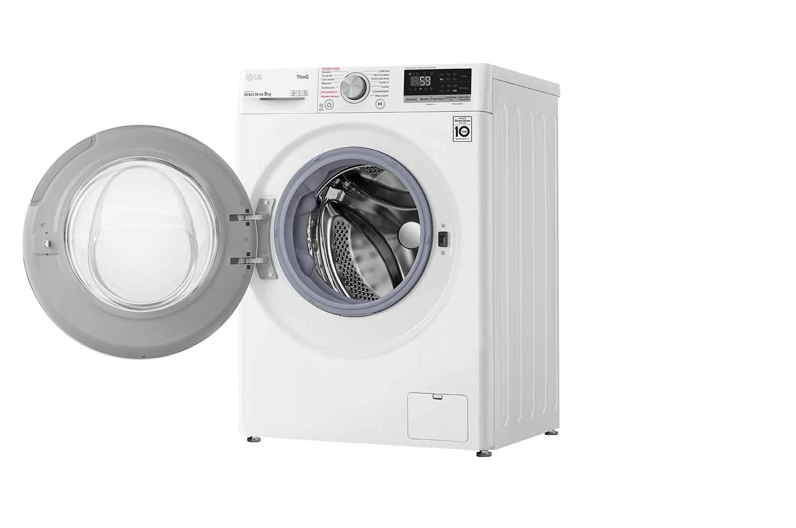 LG Pralka LG Vivace | biała | V500 | 8kg | Steam | 1400 rpm | ThinQ | AIDD | F4WV5N8S0E, F4WV5N8S0E