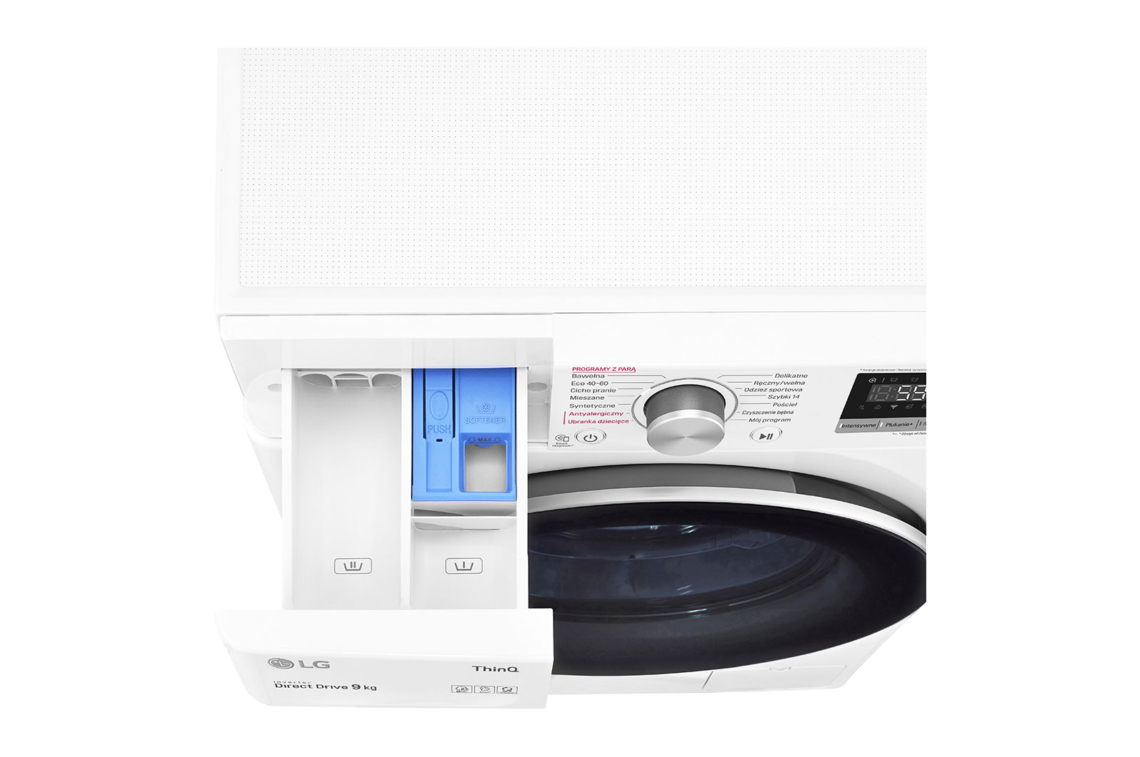 LG Pralka LG Vivace V500 9kg Steam 1400rpm ThinQ F4WV5N9S1E, F4WV5N9S1E