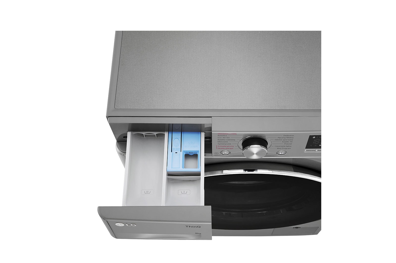 LG Pralka LG Vivace V500 9kg Steam 1400rpm ThinQ F4WV5N9S2TE, F4WV5N9S2TE