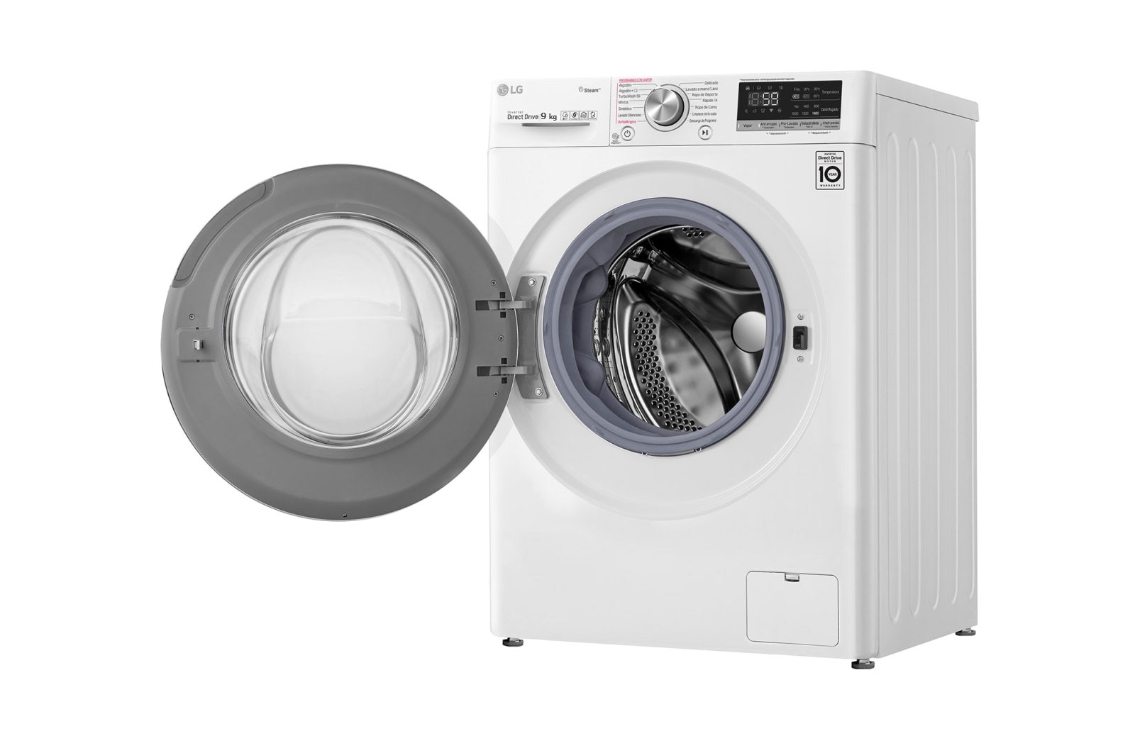 LG Pralka LG Vivace V700 9kg Steam+ 1400rpm ThinQ F4WV709P1B, F4WV709P1B