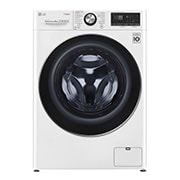 Pralka LG Vivace V900 9kg Steam&#43; 1400rpm ThinQ F4WV909P2A F4WV909P2A - widok z przodu