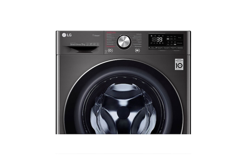 LG Pralka LG Vivace V900 9kg Steam+ 1400rpm ThinQ F4WV909PS2A, F4WV909PS2A