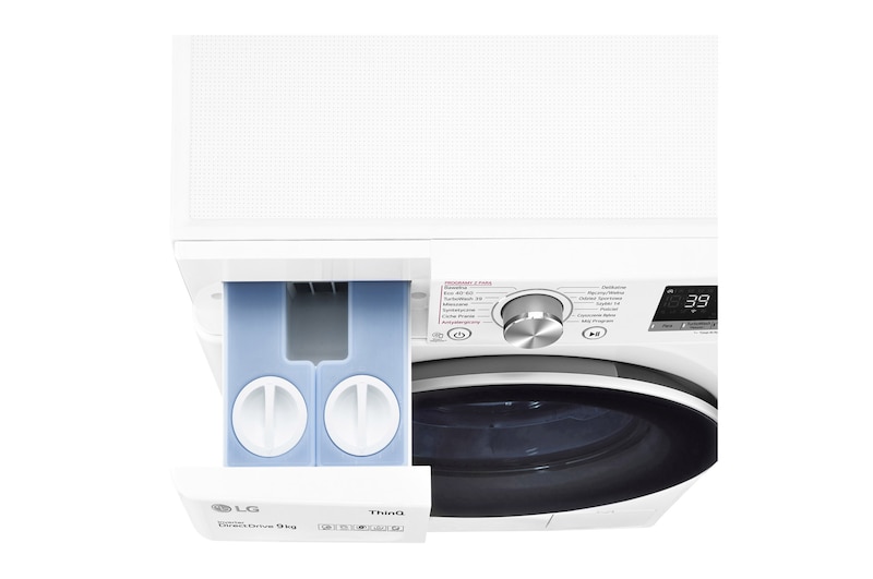LG Pralka LG Vivace V700 9kg Steam 1600rpm ThinQ F6WV709A1E, F6WV709A1E