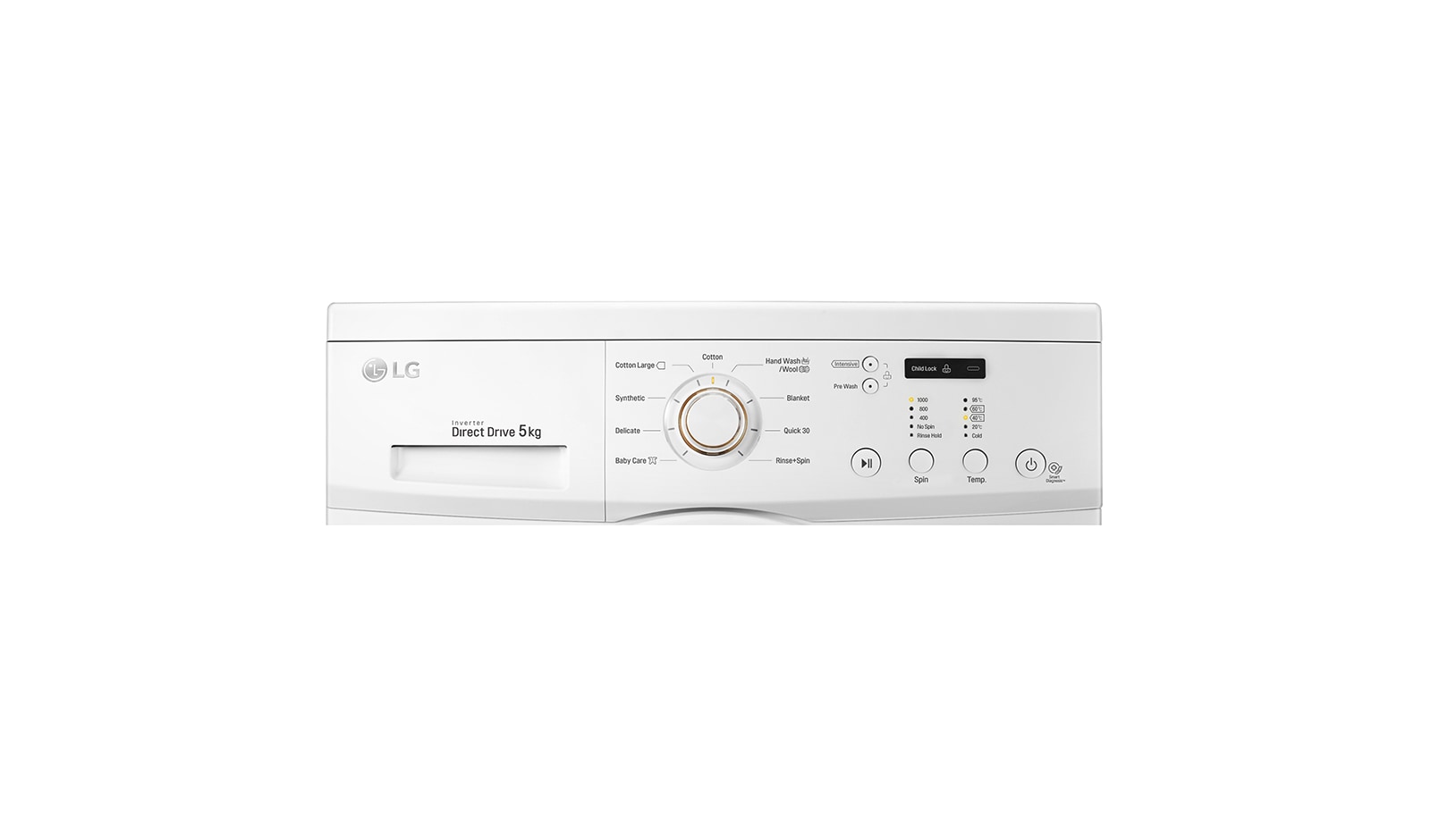 LG Pralka 5kg Post DD Slim, FH0C3LD