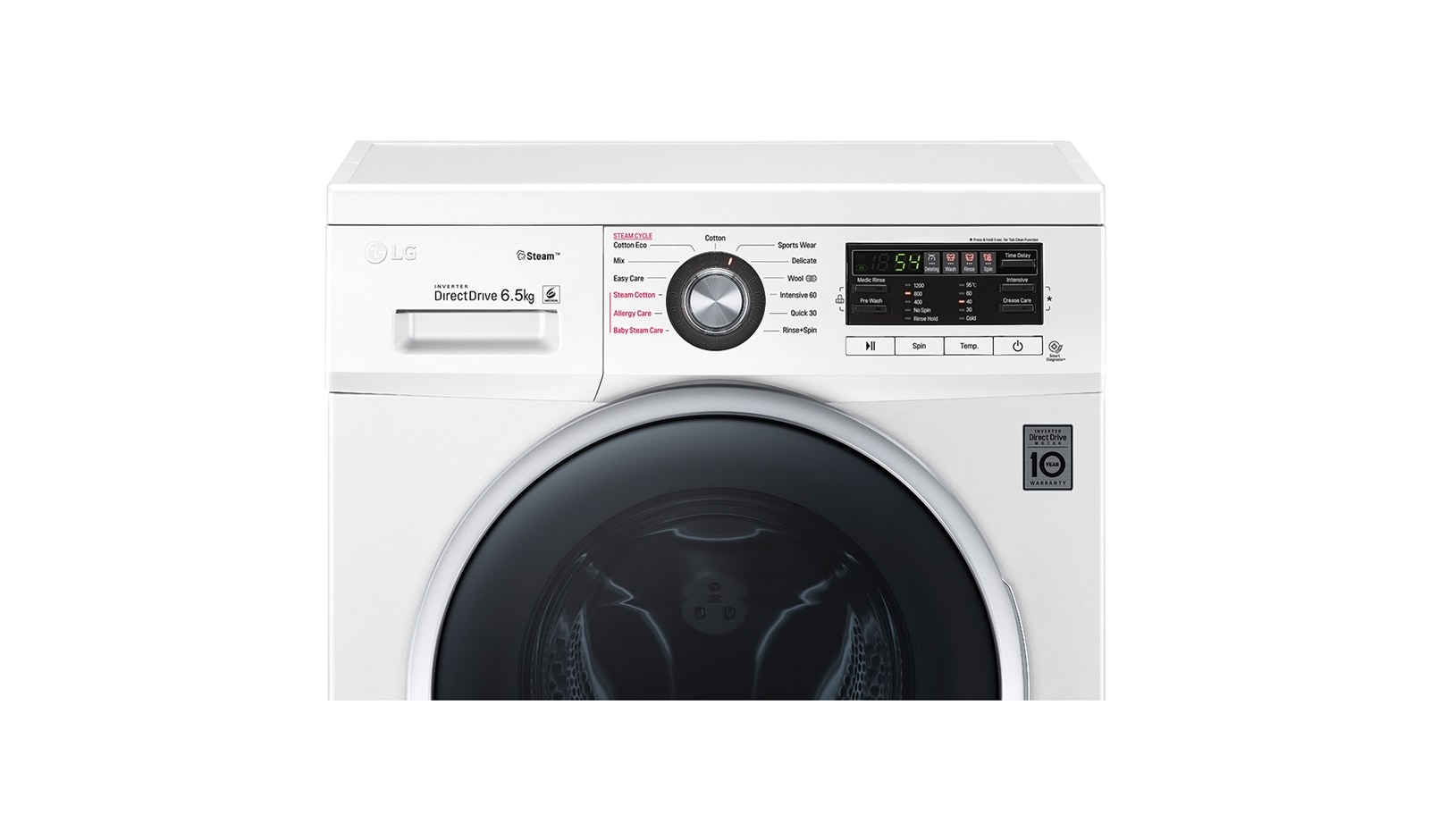 LG Pralka Parowa Spa Steam / slim, FH296WDS