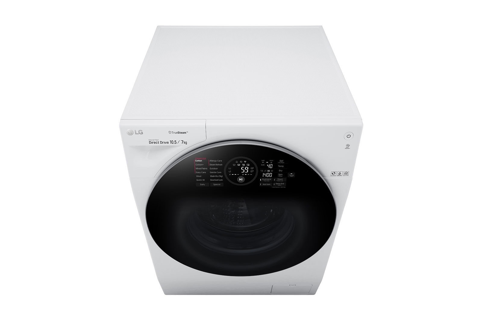 LG Pralko-suszarka TwinWash TrueSteam 1400rpm, 10,5/7kg, FH4G1JCH2N