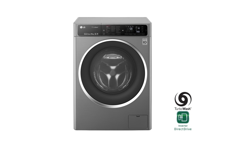 Pralka parowa 10kg 6Motion DD 2.0 Turbo Wash FH4U1JBS6 - widok z przodu