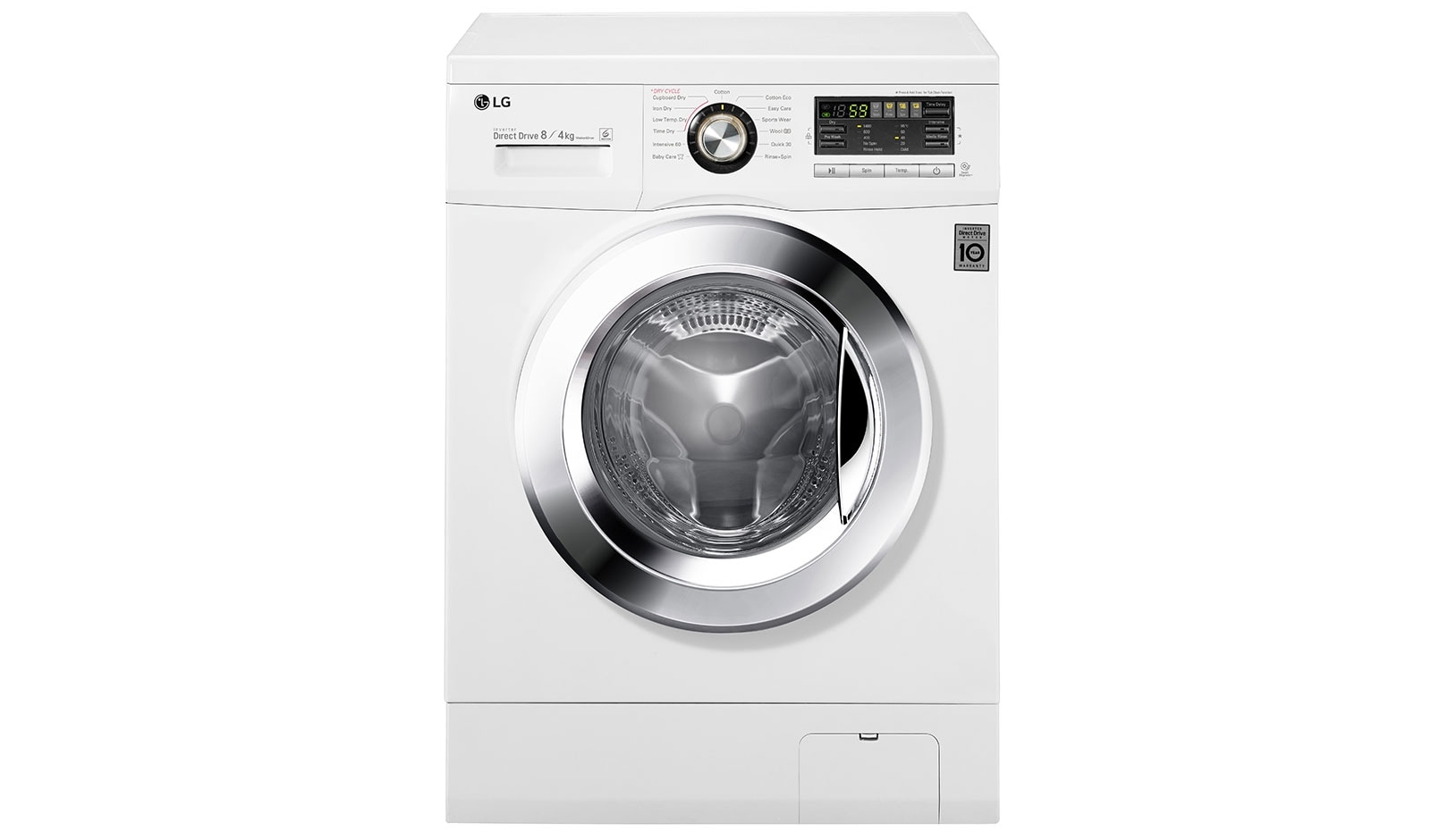 Pralko-suszarka 8/4kg 6Motion DD  FH496AD3 - widok z przodu