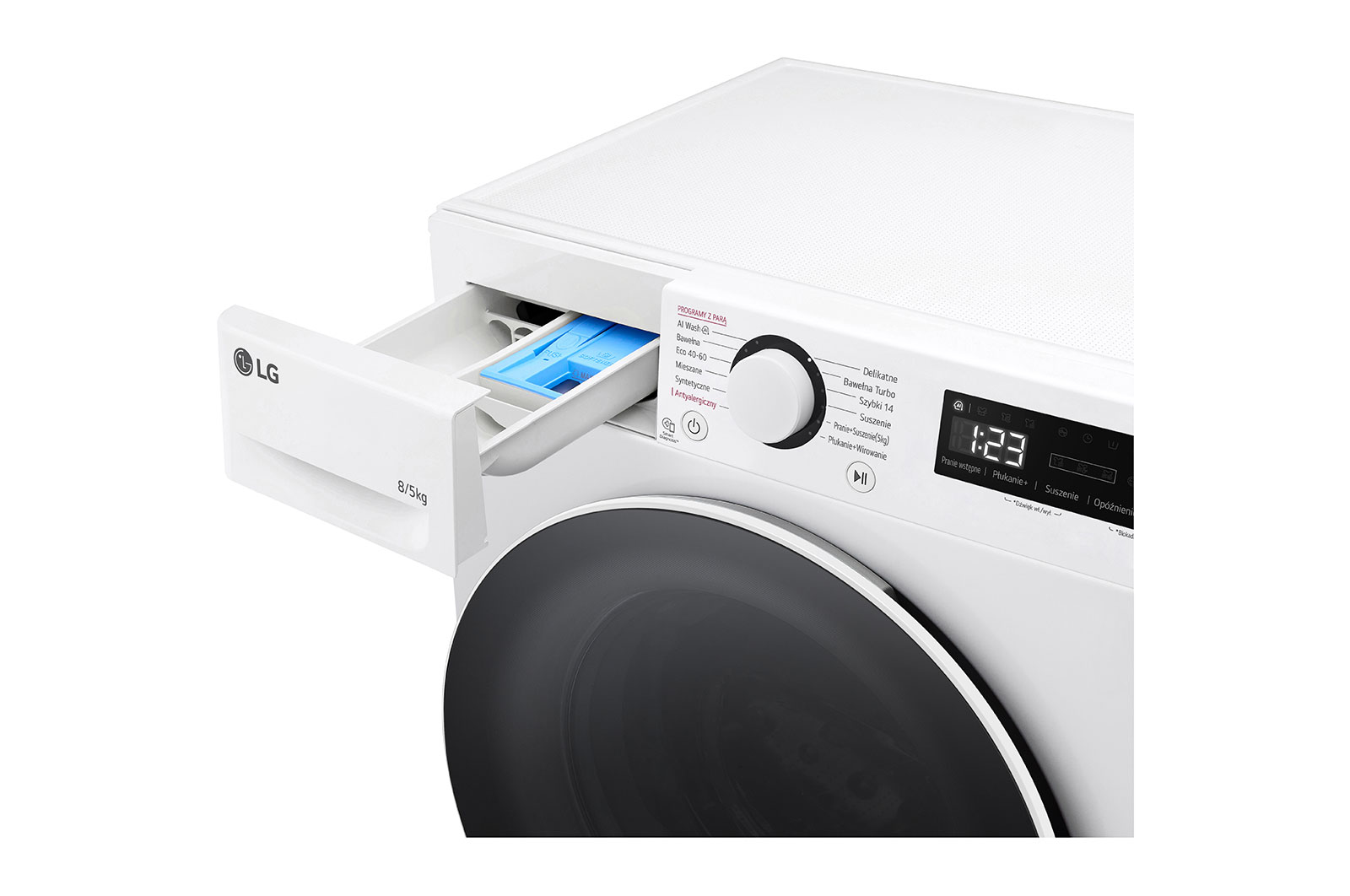 LG Pralko-suszarka Vivace |biała| F2D85500W, F2D85500W