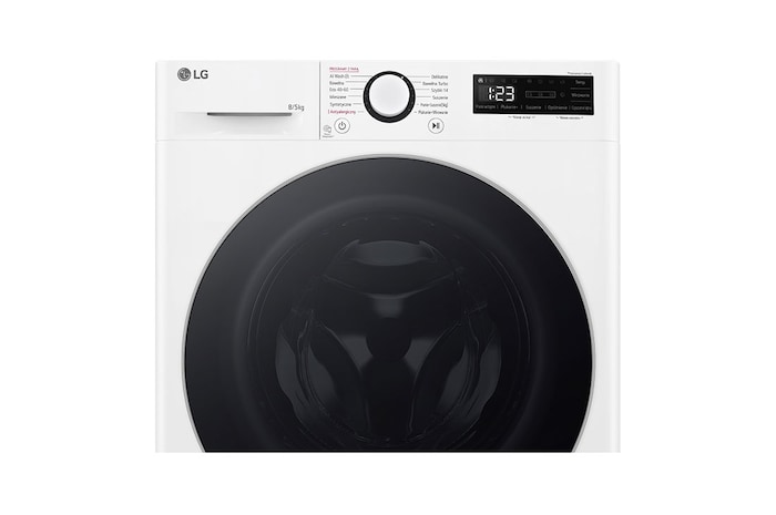 LG Pralko-suszarka LG Vivace | biała | slim 8/5 kg | 1200 obr. | Steam | AIDD | F2D85501W, F2D85501W
