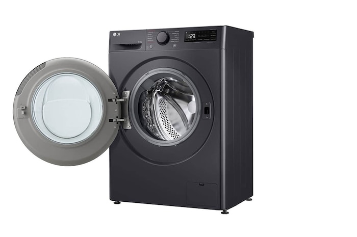 right side view with door open