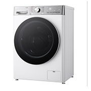 LG Pralko-suszarka LG | biała, srebrny panel | slim 9 / 5 kg | AIDD™ | TurboWash 360™ | Klasa A-10% | 1200 obr./ min.| ThinQ™ | F2D95902W, F2D95902W