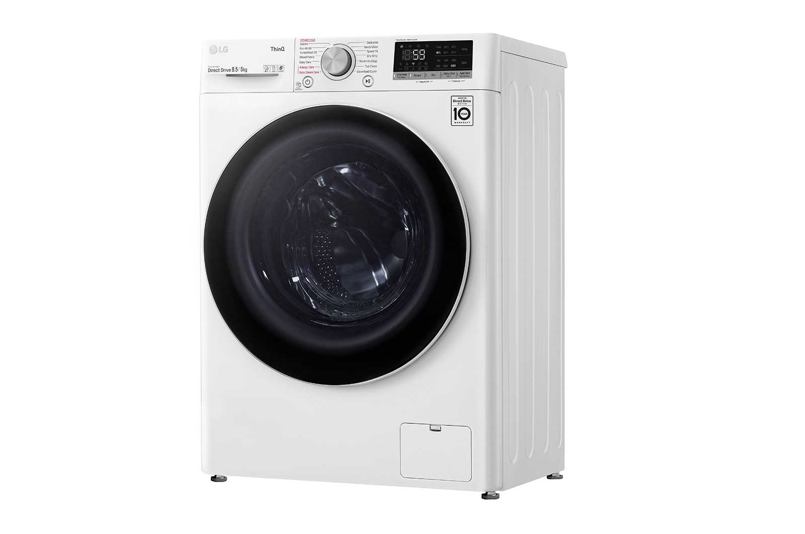 LG Pralko-suszarka LG Vivace | V500 | slim 8,5/5kg | Steam | 1200 obr. | ThinQ | F2DV5S8S0, F2DV5S8S0