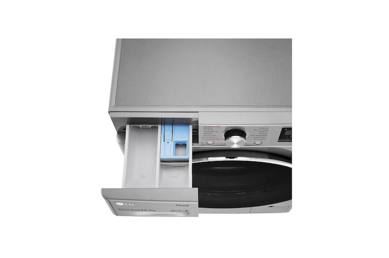 LG Pralko-suszarka LG Vivace | V500 | srebrna | slim 8,5/5kg | Steam | 1200 rpm | ThinQ | F2DV5S8S2TE, F2DV5S8S2TE