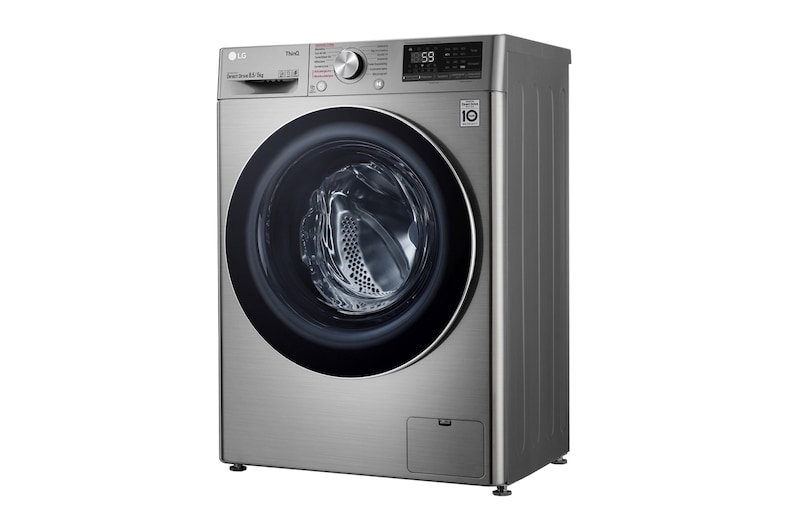 LG Pralko-suszarka LG Vivace | V500 | srebrna | slim 8,5/5kg | Steam | 1200 rpm | ThinQ | F2DV5S8S2TE, F2DV5S8S2TE