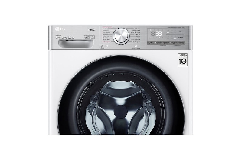 LG Pralko-suszarka LG Vivace | biała | V900 | slim 8,5/5kg | Steam+ | 1200 rpm | TurboWash 360 | AIDD | ThinQ | F2DV9S8H2E, F2DV9S8H2E