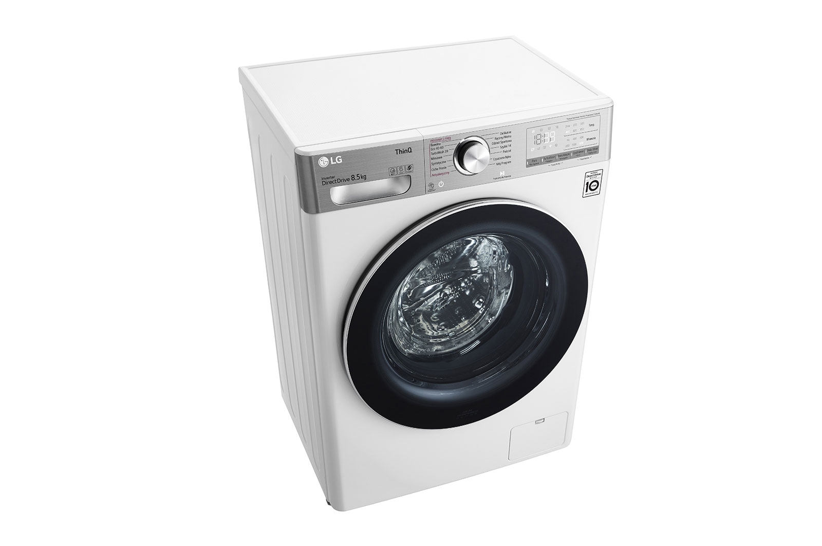LG Pralko-suszarka LG Vivace | biała | V900 | slim 8,5/5kg | Steam+ | 1200 rpm | TurboWash 360 | AIDD | ThinQ | F2DV9S8H2E, F2DV9S8H2E