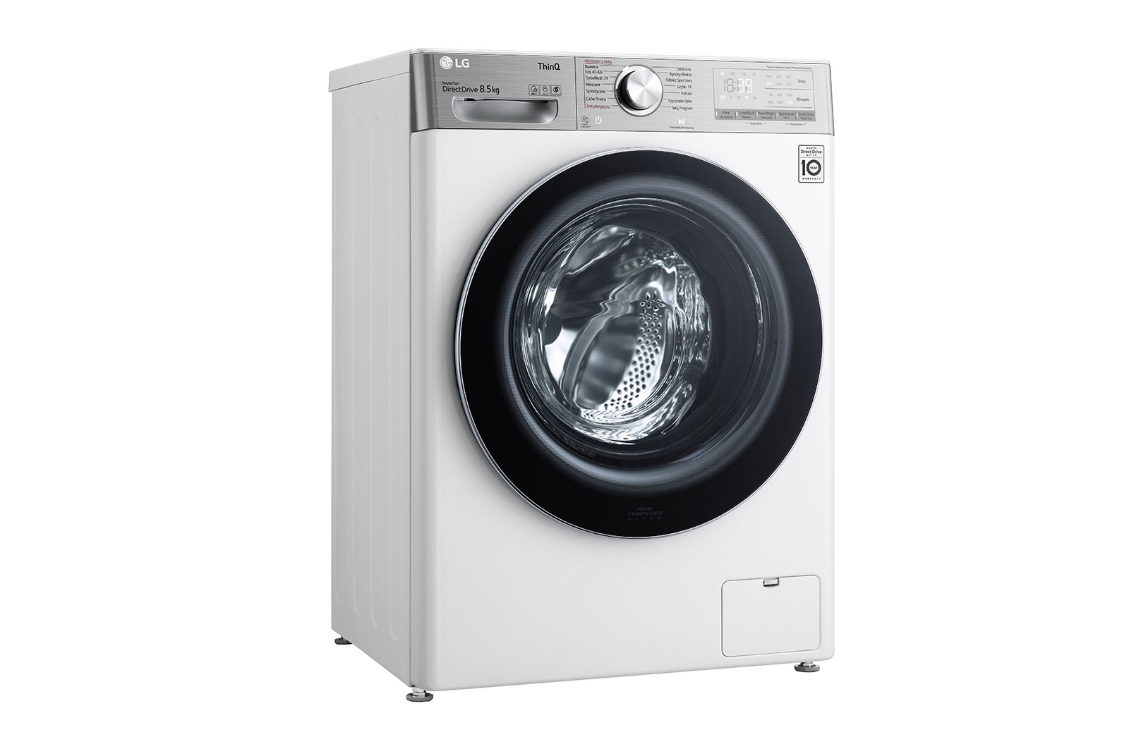 LG Pralko-suszarka LG Vivace | biała | V900 | slim 8,5/5kg | Steam+ | 1200 rpm | TurboWash 360 | AIDD | ThinQ | F2DV9S8H2E, F2DV9S8H2E